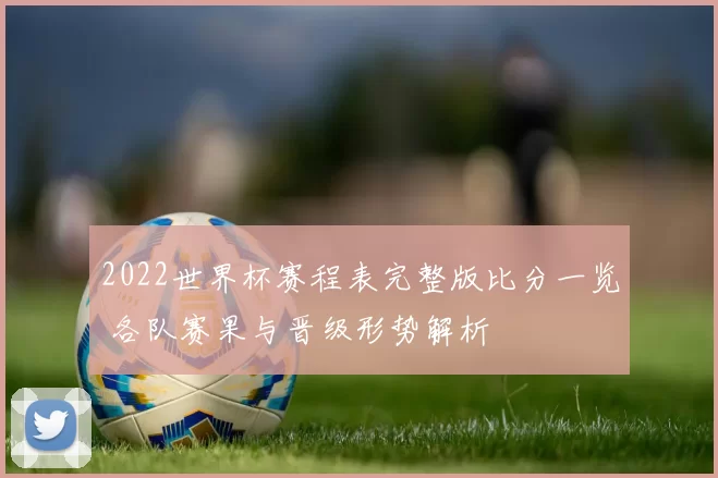 2022世界杯赛程表完整版比分一览 各队赛果与晋级形势解析